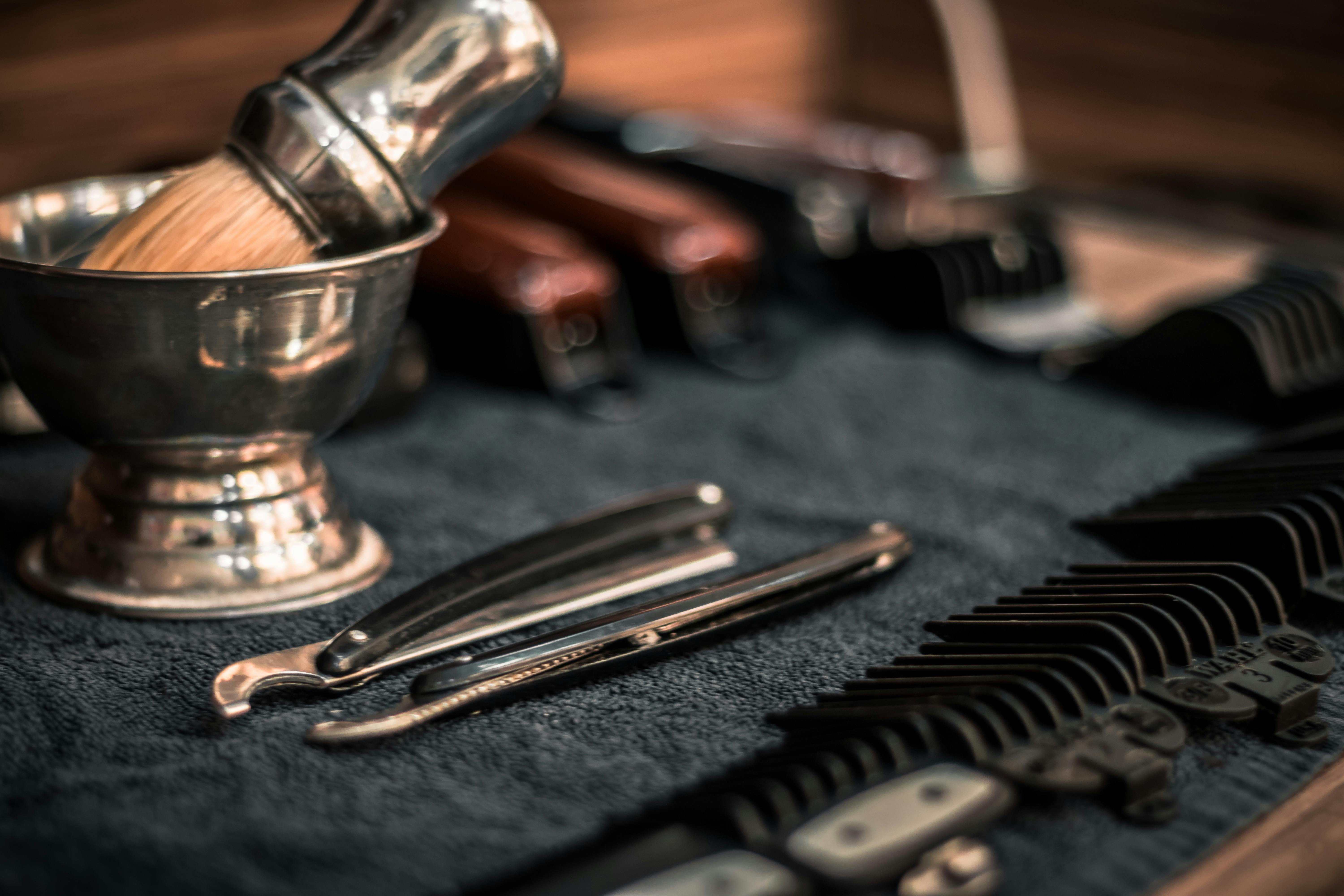 Itens de barbearia